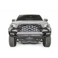 Fab Fours BUMPER TRUCK FRONT One Piece Design Direct Fit Mounting Hardware Included High Guard With Winch TB16-03-1